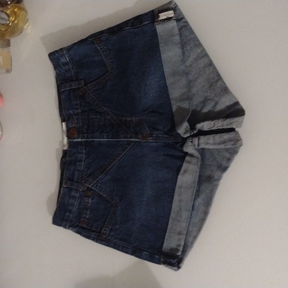 One Teaspoon Blue Jean Shorts - Picture 3 of 10